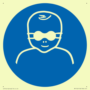 Mandatory: Protect infants eyes with opaque eye protection